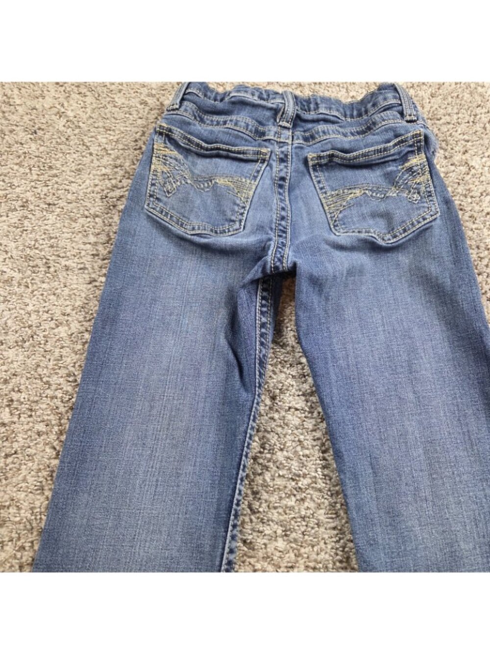 Wrangler 20X Jeans Boys 12 Bootcut Denim Dark Wash Read* - Picture 9 of 9